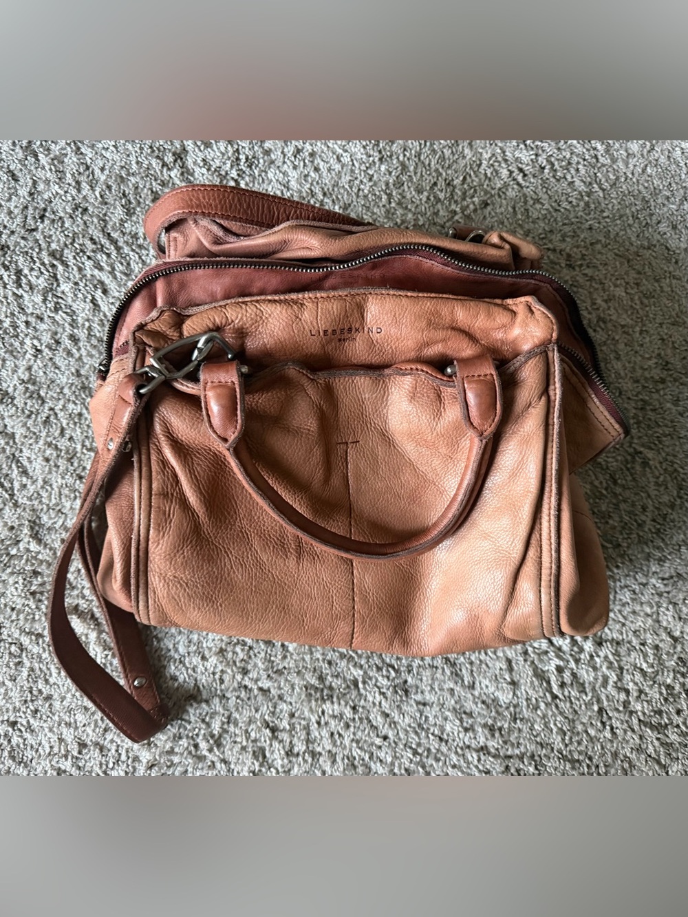 Liebeskind Berlin soft leather Fuji Bag
